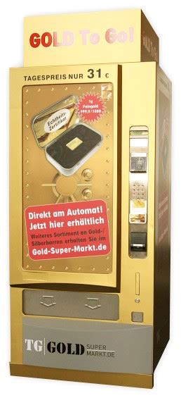 Gold Vending Machines