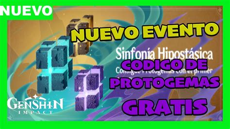 Nuevo evento sinfonía hipostática Genshin Impact YouTube