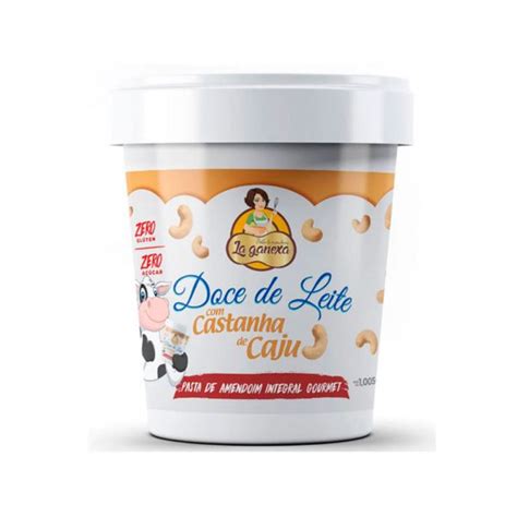 Pasta De Amendoim Doce De Leite 1Kg La Ganexa Nutrifit