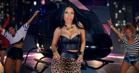 Nicki Minajs Bang Bang Music Video Popsugar Entertainment