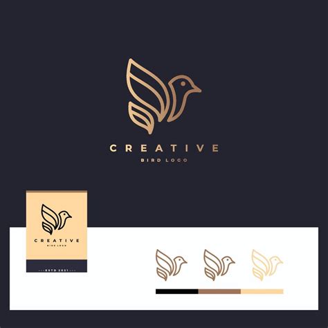 Bird logo design template 11720284 Vector Art at Vecteezy