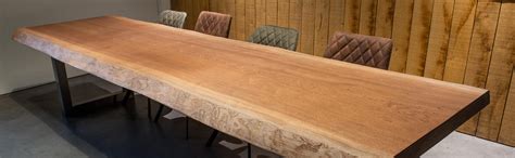 Mahogany Tables Unik Living Custom Live Edge Tables