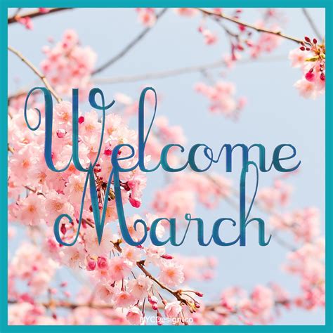 Welcome March Images For Instagram And Facebook