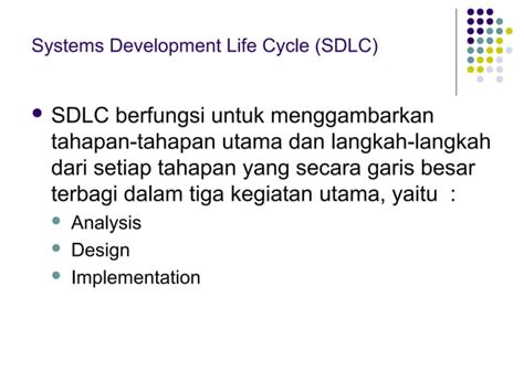 Siklus Hidup Sistem Ppt