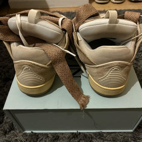 Lanvin Curb Sneaker Nude Size EU UK Used In Depop