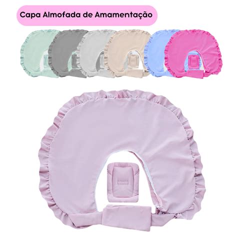 Capa Amamentação - CAPA Almofada Amamentação com Apoio de Braço (SEM ENCHIMENTO) | Shopee ...