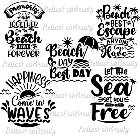 Beach Svg Bundle Summer Svg Beach Life Svg Summer Shirt Svg Beach Shirt Svg Beach Svg