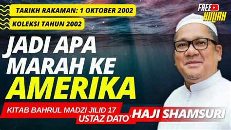 Orang Besar Diri Akan Jadi Besar Semut Ustaz Shamsuri Haji Ahmad