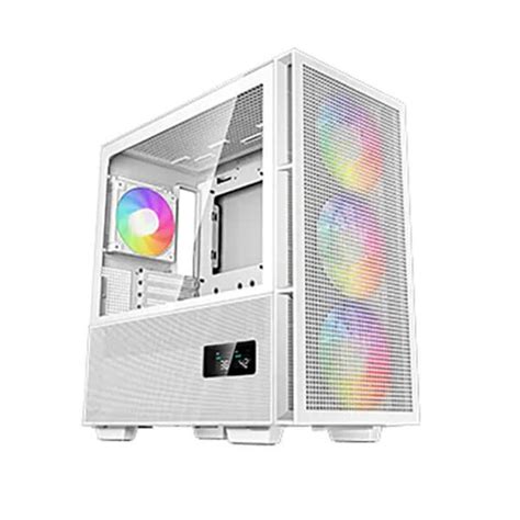 Deepcool Ch Digital Wh Mesh Argb E Atx Mid Tower Cabinet