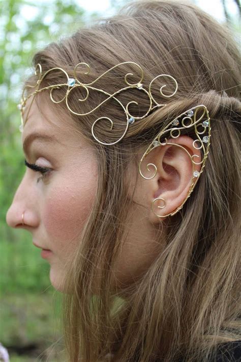 High Elf Ear Cuffs Elf Ears Fairy Ear Cuff Elven Ear Wrap Elvish Ear Cuff Fairy Earring