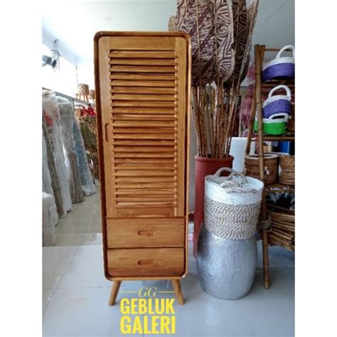 Jual Lemari Nakas Retro Lemari Minimalis Kayu Jati Solid Opiegaleri