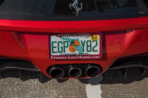 Ferrari 458 Spider Red Boston Exotic Car Rental