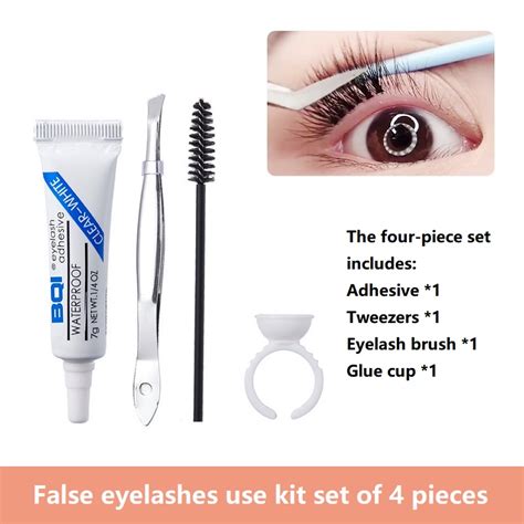 Four Piece Kit For False Eyelashes Four Piece Kit For False Eyelashes