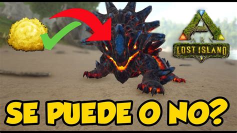 Se Puede O No Criar A Tu Magmasaurio Con Azufre Lost Island Ark