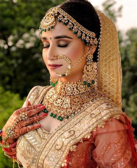 Traditional Bridal Jewellery Picks For Day Wedding Bridal Makeup Look