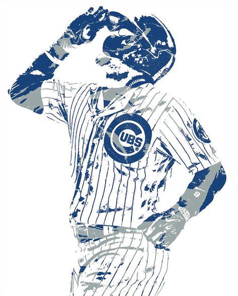 Javier Baez Chicago Cubs Pixel Art 10 Art Print By Joe Hamilton