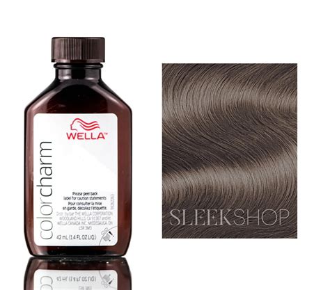 4n411 Medium Brown Wella Color Charm Liquid Permanent Hair Color