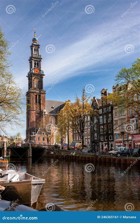 Iglesia De Westerkerk Imagen De Archivo Imagen De Azul 246365161