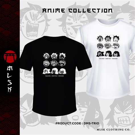 Tanjiro Zenitsu Inosuke Trio Demon Slayer Kimetsu No Yaiba Anime Shirt