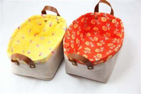 Корзинки из ткани