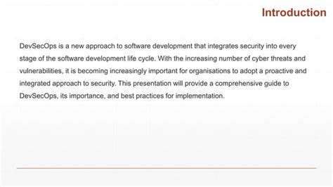 Devsecops An Ultimate Guide Pptx