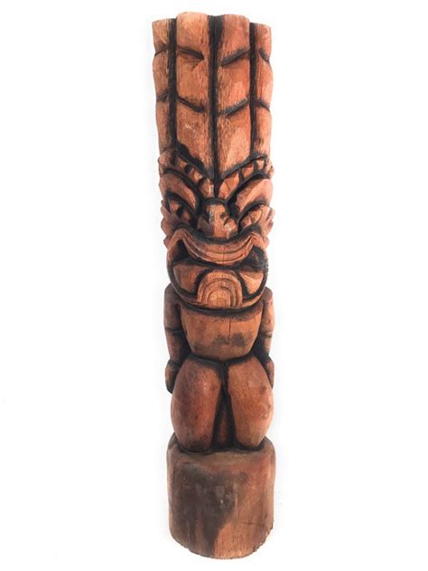 Outdoor Totem Poles Tiki Totems Love And Prosperity Tikis Hawaiian