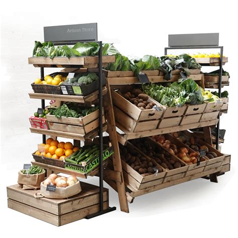 Artisan Crate Fruit Veg Island From Linkshelving Fruit And Veg Shop