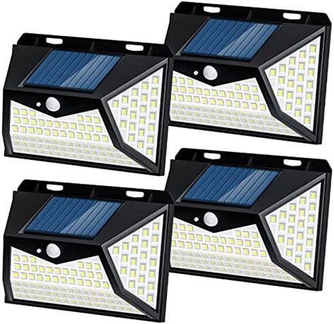 LE Solar Lights Outdoor Motion Sensor Security Lights 3 Adjustable