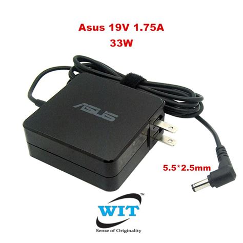 Asus 19V 1 75A Watt 33W Port 5 5mm 2 5mm Original AC Power Adapter