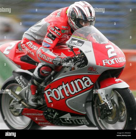 Roberto Rolfo Of Italy Steers His Honda During The First Cc