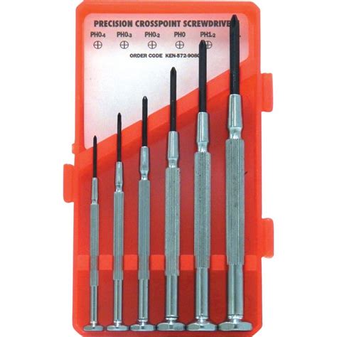 Kennedy 6 Pce Precision Screwdriver Tool Set Shop Today Get It