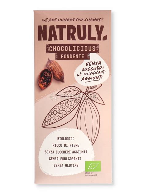 Tavoletta Di Cioccolato Fondente Bio Chocolicious Di Natruly