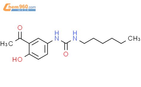 62230 34 6 UREA N 3 ACETYL 4 HYDROXYPHENYL N HEXYL 化学式结构式分子式mol