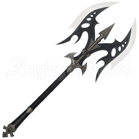 Black Legion Battle Axe - KR0022B by Medieval Swords, Functional Swords, Medieval Weapons, LARP ...