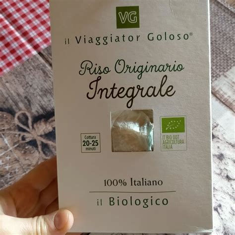 Il Viaggiator Goloso Riso Integrale Review Abillion