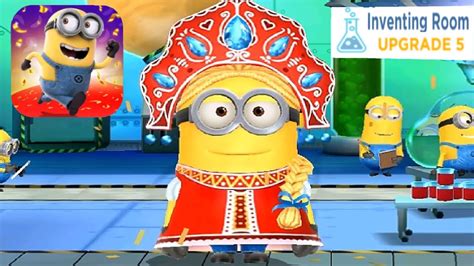 Minion Rush Tzarevna Costume Rare Minion Inventing Room Funny Android