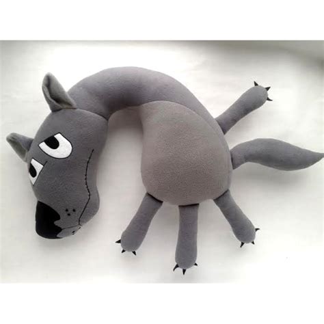 GIFT2U | Оригинальная подушка-подголовник хэнд мейд Волк. Цена, купить ...