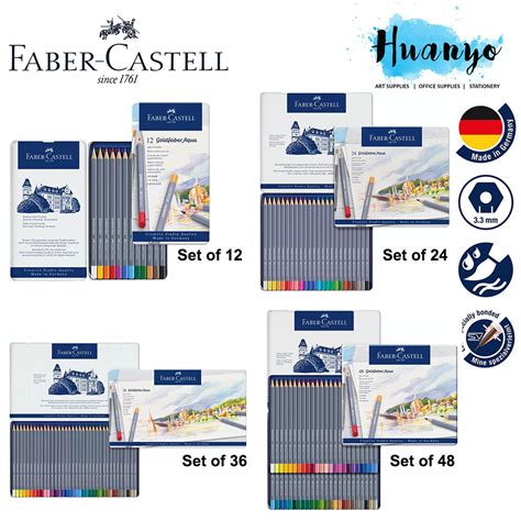 Faber Castell GoldFaber Creative Studio Aqua Water Colour Pencil Color