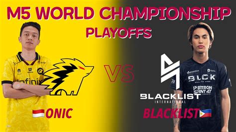 Pembalasan Game Pertama M World Championship Playoffs Day Game