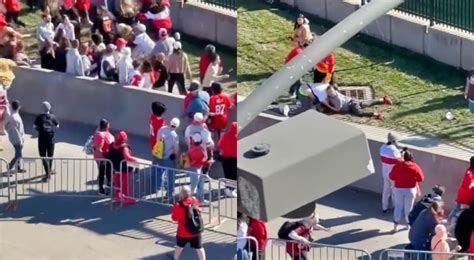 Shocking New Video Shows Chiefs Fan Risking His Life By Chasing Down