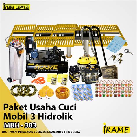 Paket Alat Usaha Cuci Mobil Hidrolik Mbh Ikame The Best Equipment