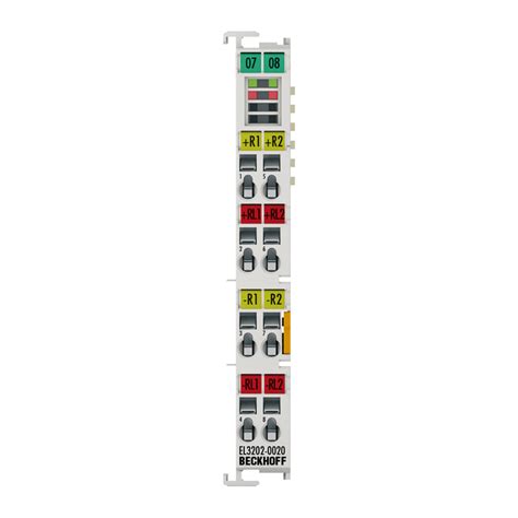 El Ethercat Terminal Channel Analog Input Temperature