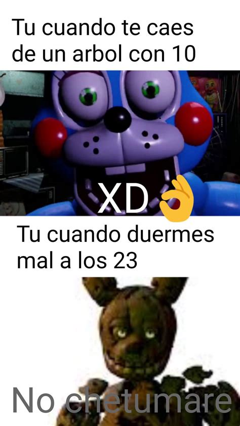 Pasen Sus Memes De Todos Los Personajes De Fnaf Diciendo MOVISTAR