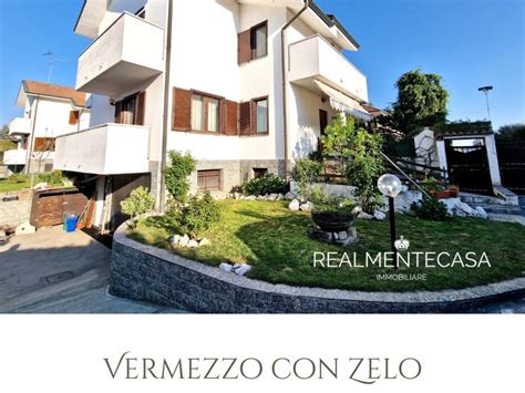 Vendita Villa Bifamiliare In Via Dei Tigli Vermezzo Con Zelo Ottimo