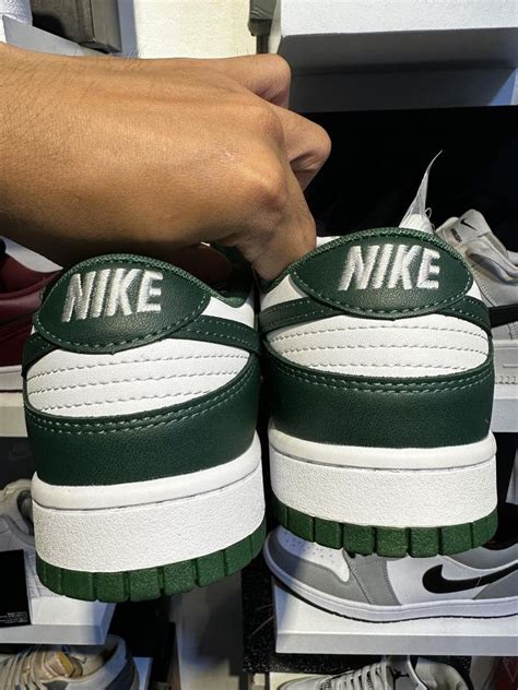 Nike Dunk Low Spartan Green On Carousell