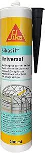 Sikasil Universal Acetoxy Silicone Sealant For Glazing And