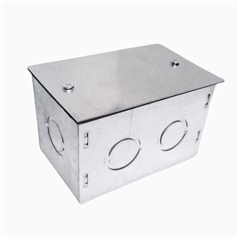 CAJA METALICA PREGALVANIZADA EMT A 01 100X65X65MM Electricidad E