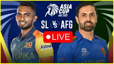 Live Afg Vs Sl T20i Asia Cup 2022 Live Match Centre Afghanistan