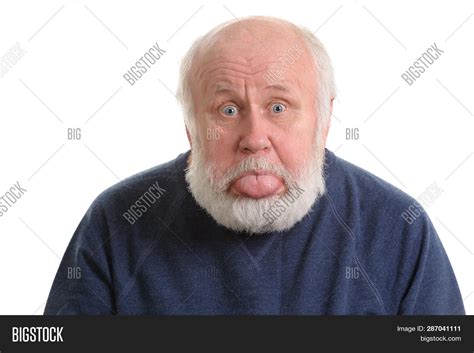 Old Man Bulging Eyes Image And Photo Free Trial Bigstock