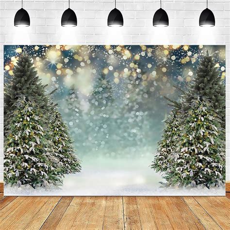 150x90210x150270x180cm Hd Christmas Photography Backdrop Green Tree